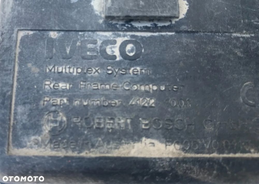 KASETA STEROWNIK MODUŁ MULTIPLEX IVECO 41221003 - 2