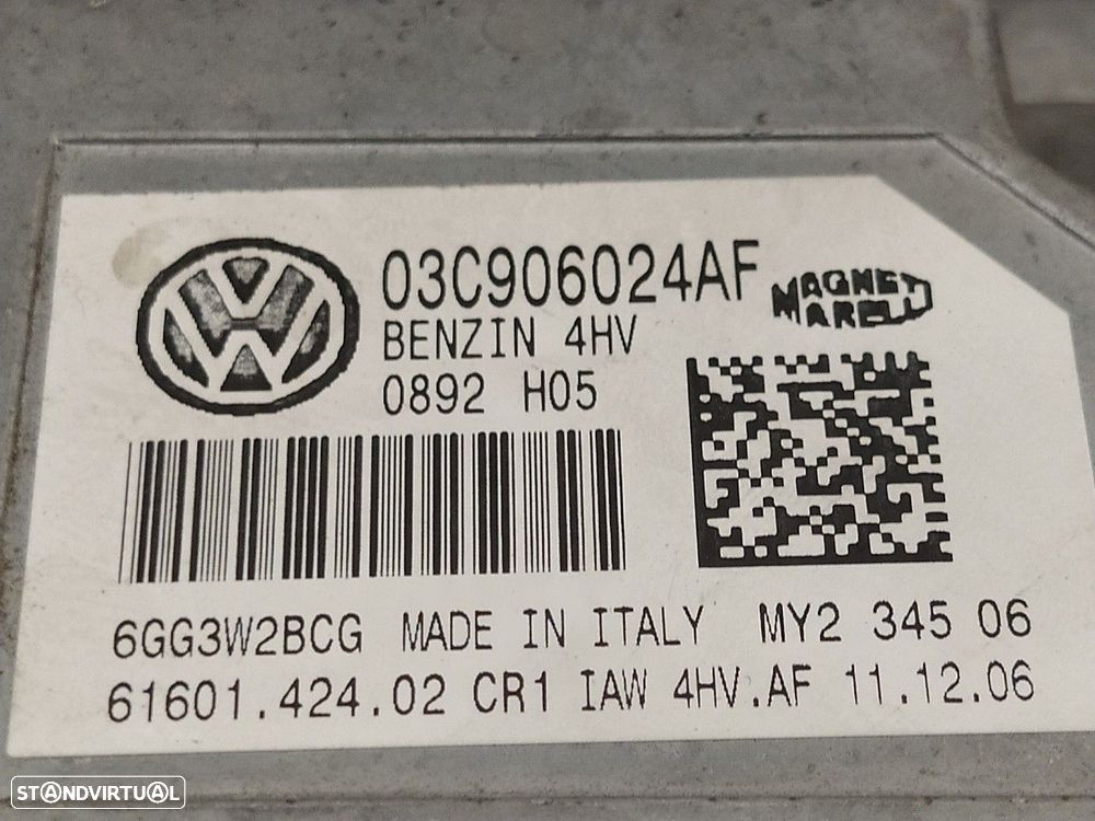 CENTRALINA MOTOR UCE SEAT IBIZA III 2007 -03C906024AF - 3
