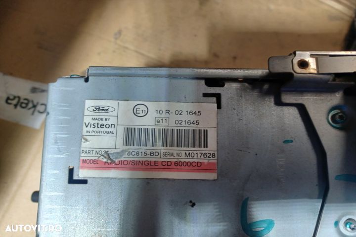 Radio cd 10R021645 Ford S-Max 1 [2006 - 2010] Minivan 2.0 TDCi MT (14 - 2