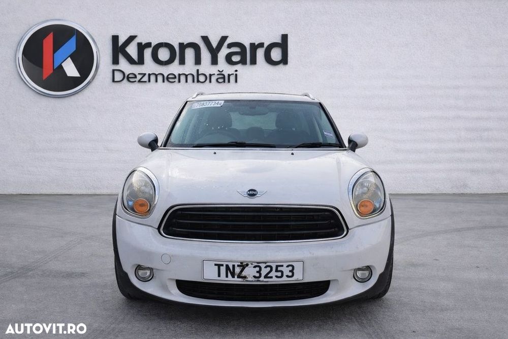 Bara fata Mini Countryman 2010 - 2016 Alb (1108) Benzina LOVITA ZGARIATA - 11