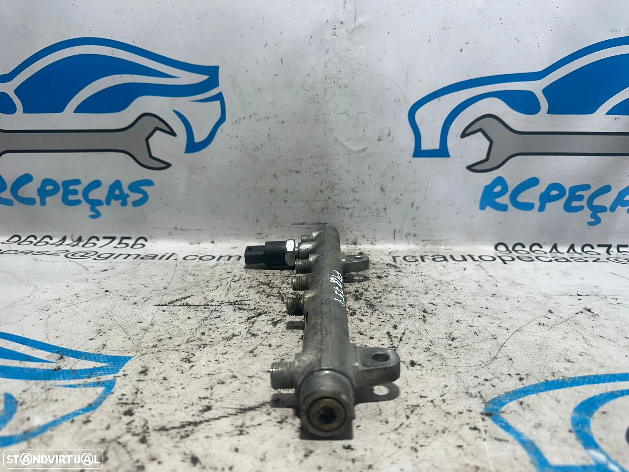 .Régua Alta Pressão Common Rail Bosch Renault F9Q 1.9 dCi 0445214015 7700111013 - 3