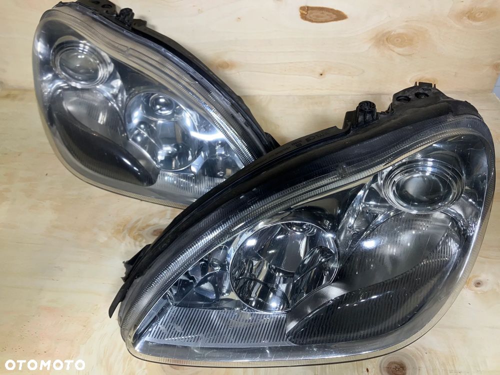 LAMPY PRZÓD MERCEDES W220 XENON LIFT LAMPA PRAWA LEWA BI XENON A2208202361 A2208202461 1309329087 PRZETWORNICA - 2
