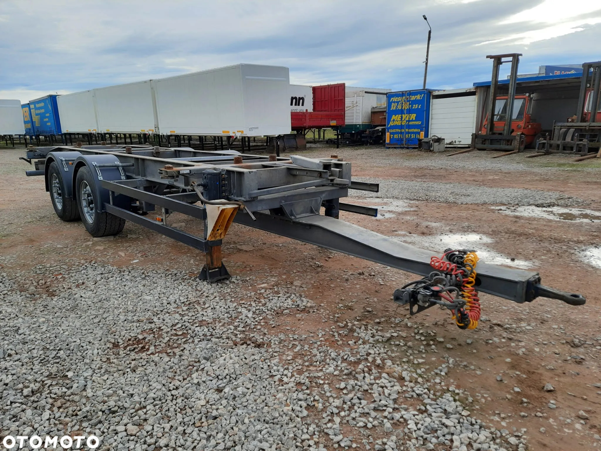 Inny 24.500zł netto TANDEM BDF 7.45-7.80M WECON RAMA OCYNK 2014 ROK DHL DACHSER DPD DOLNY ZACZEP OPONY 385/55R22.5 MOŻLIWOŚĆ TRANSPORTU - 3