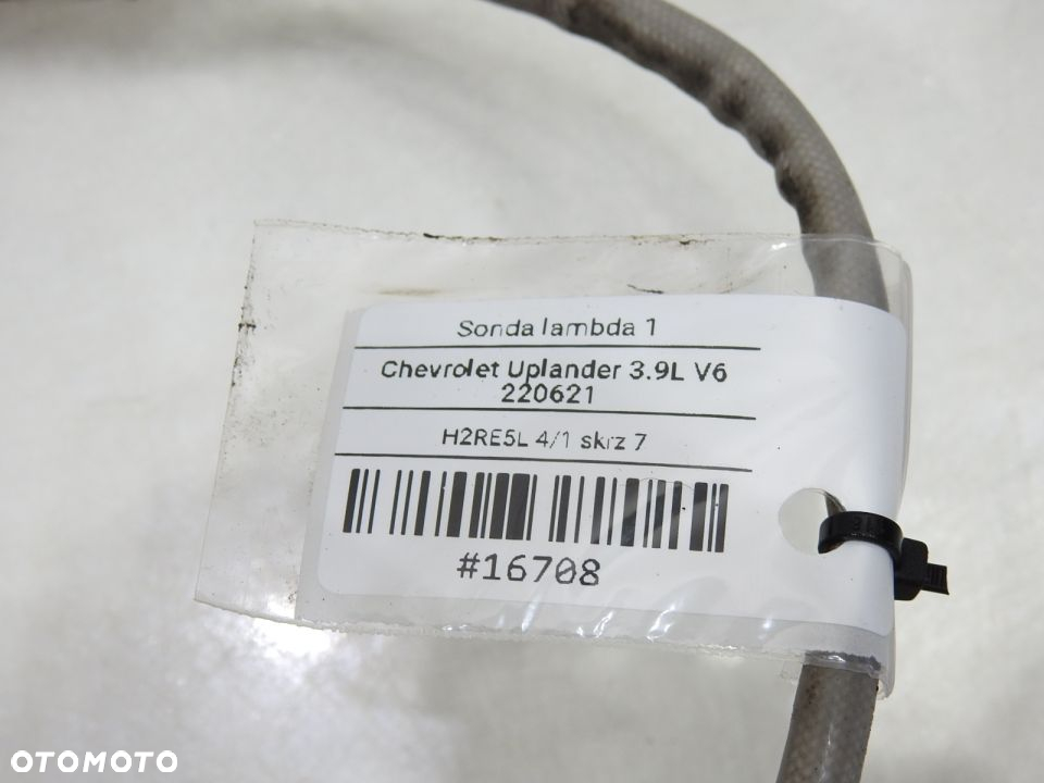 SONDA LAMBDA 1 CHEVROLET UPLANDER 3.9 V6 12594452 - 6
