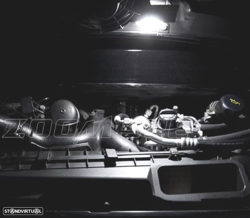 KIT COMPLETO 12 LAMPADAS LED INTERIOR PARA PORSCHE 911 996 CARRERA TURBO GT LED 98-05 - 2