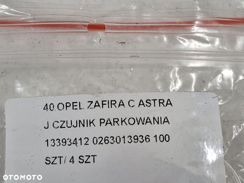 OPEL ZAFIRA C CZUJNIK PARKOWANIA 13393412 - 7
