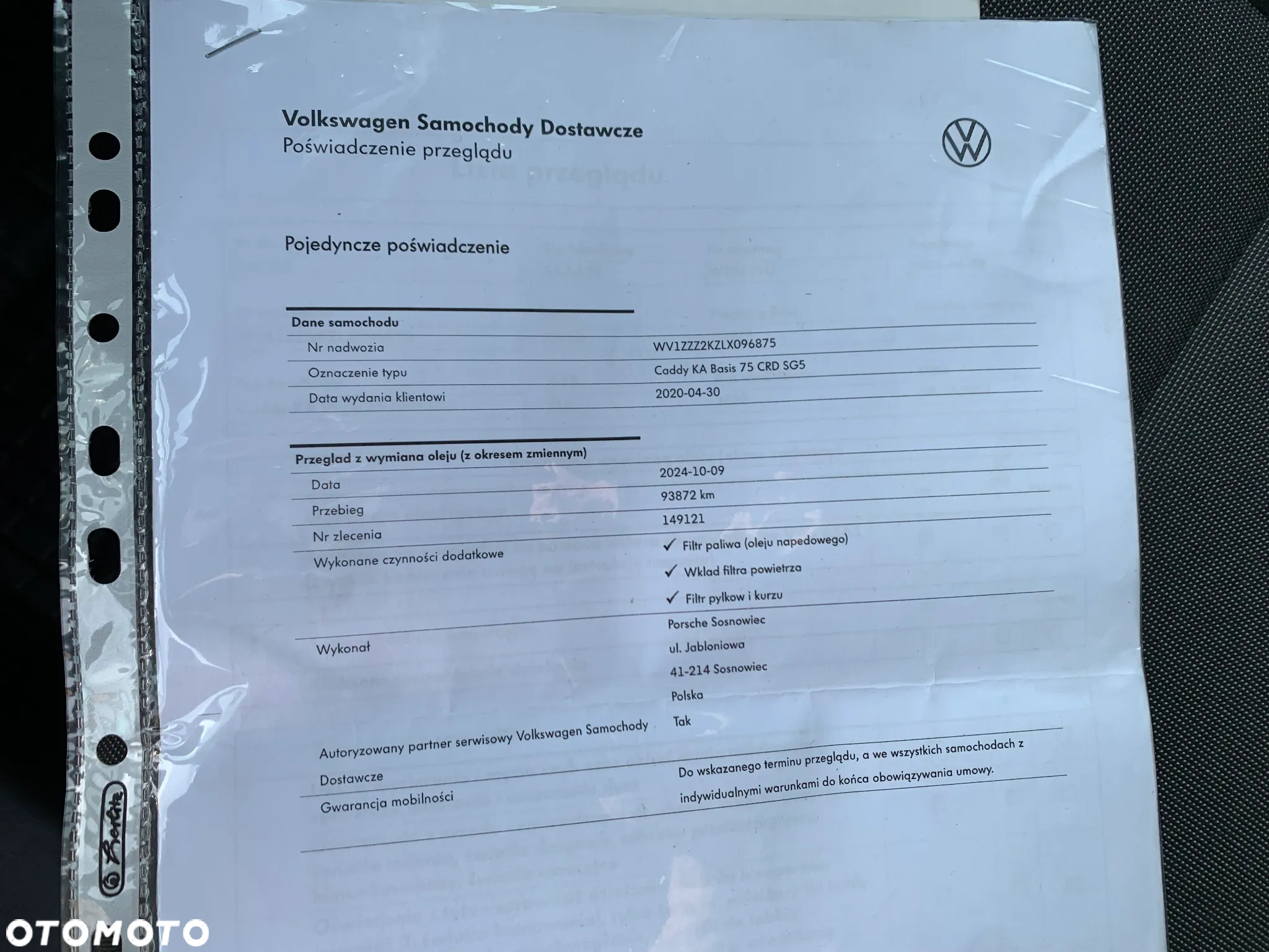 Volkswagen CADDY 2.0TDI 102KM SALON POLSKA SERWISOWANY W ASO VW BARDZO ZADBANY JEDEN WŁAŚCICIEL JAK NOWY - 29