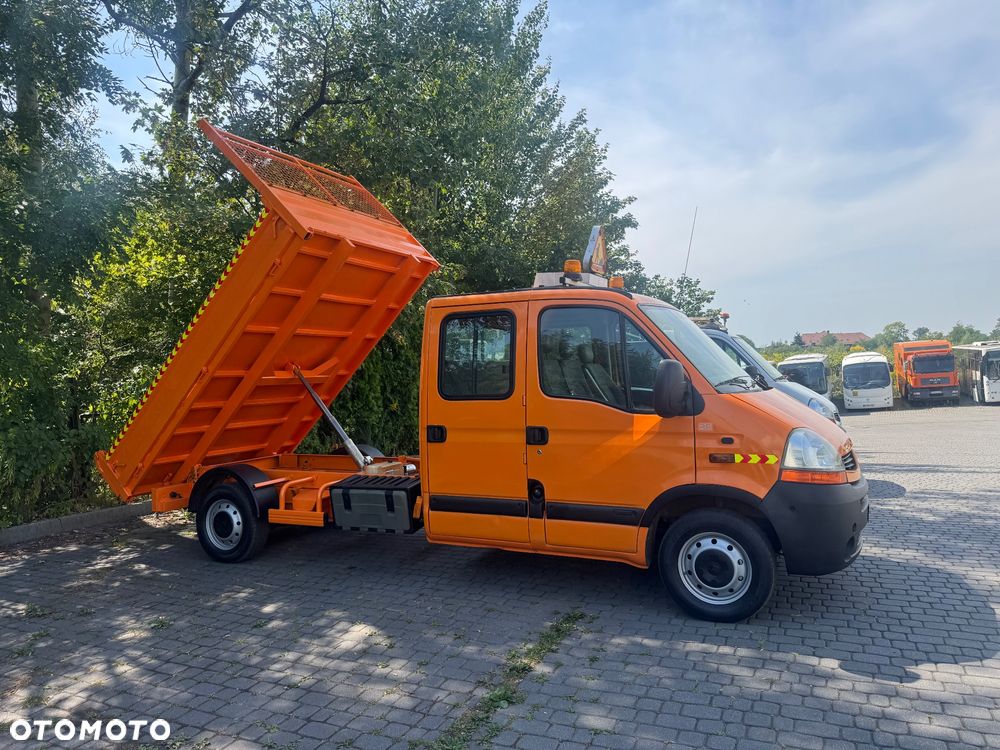 Renault Master Wywrotka brygadowka 7 osób doka  2008. 2.5DCi  Kiper I wł. Wywrot - 5