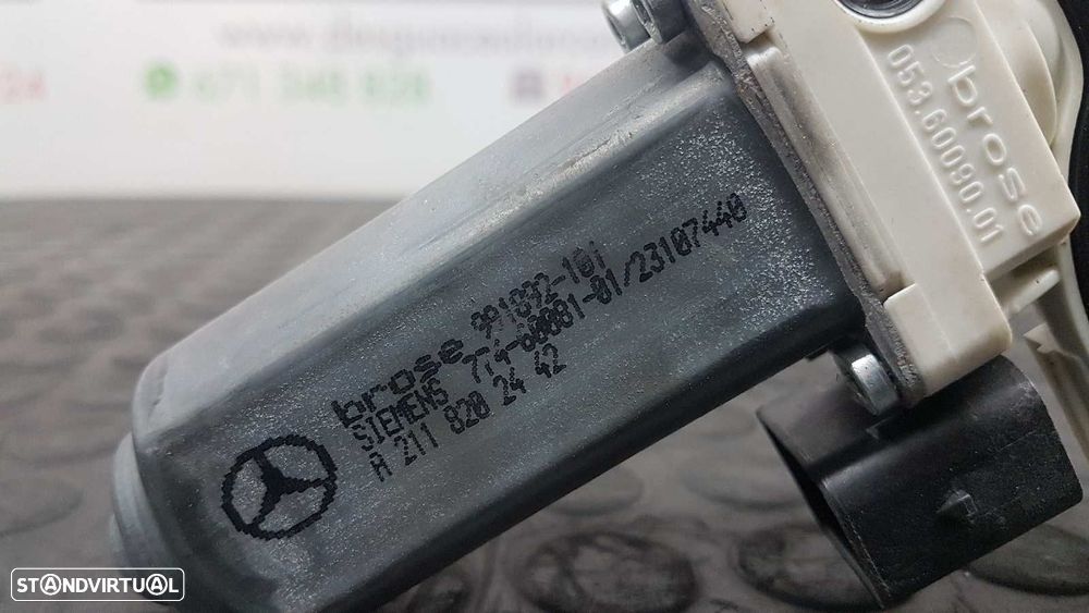 MOTOR ELEVADOR TRASEIRO DIREITO MERCEDES CLASE E (W211) BERLINA E 220 CDI (211.0... - 4