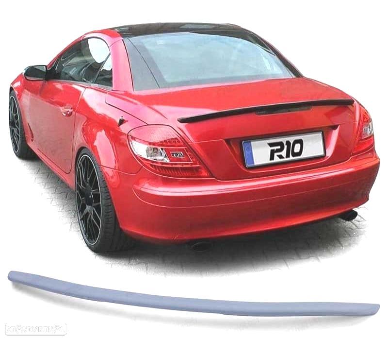AILERON LIP SPOILER TRASEIRO PARA MERCEDES SLK R171 LOOK AMG 04-11 - 1