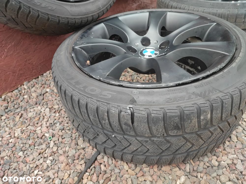 BMW E60 / E61 / E65 / E46 / E90 ORYGINALNE FELGI BBS RD193 STYLING 124 O NR. 6 760 617 OEM W 2 SZEROKOŚCI 8J ( IS 20 ) / 9J ( IS32 ) + OPONY ZIMOWE - 2
