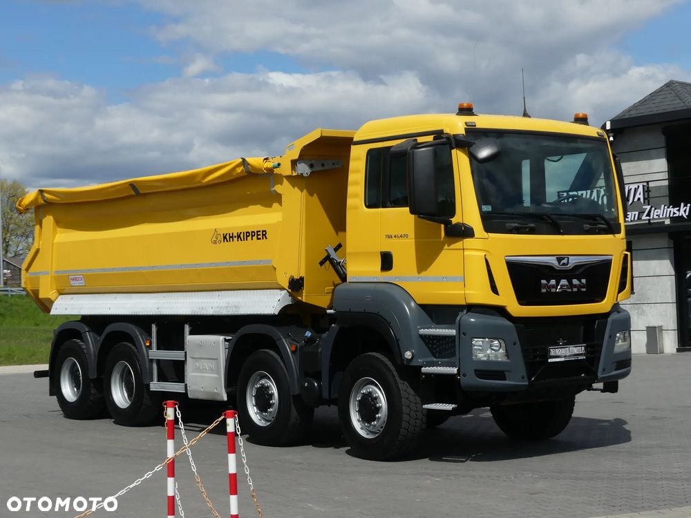 MAN TGS 41.470 / 8x8 / WYWROTKA KH-KIPPER / MANUAL / EURO 6 / - 23
