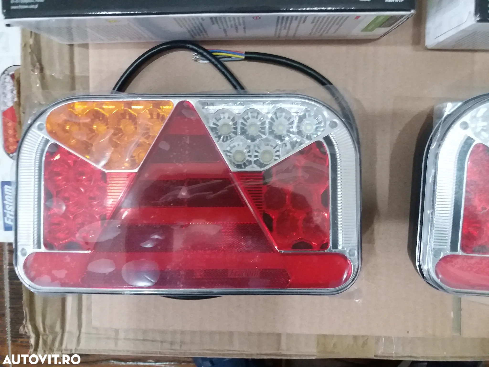 Lampa spate 240x140, 7 functii, iluminare numar, LED, dreapta, FT-170 Fristom, FT 170 - 14