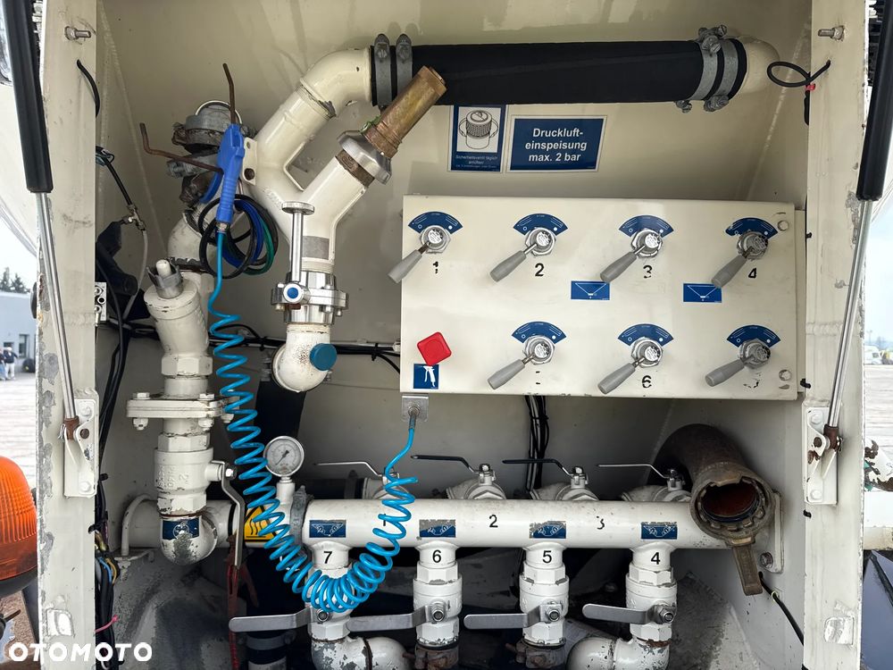 Feldbinder BPW 3 OSIE 7400kg Beczka do paszy Silos Paszowóz - 7