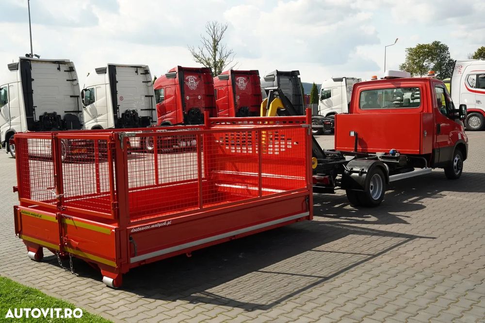 Iveco DAILY 35-150 / PALFINGER CITY 23 MPA CU CARLIG / CUTIE DE VITEZE 3.1 M / PTO / DUBLU / MANUAL / IMPORTAT / - 17