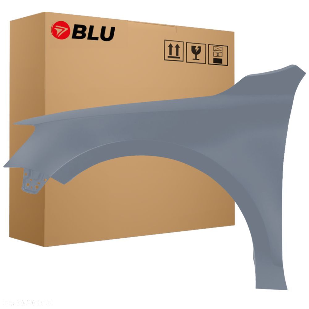 BLU Błotnik VOLKSWAGEN VW JETTA A6 VI 6 LD7X lewy przód szary 2010-2018 PlatinGrau