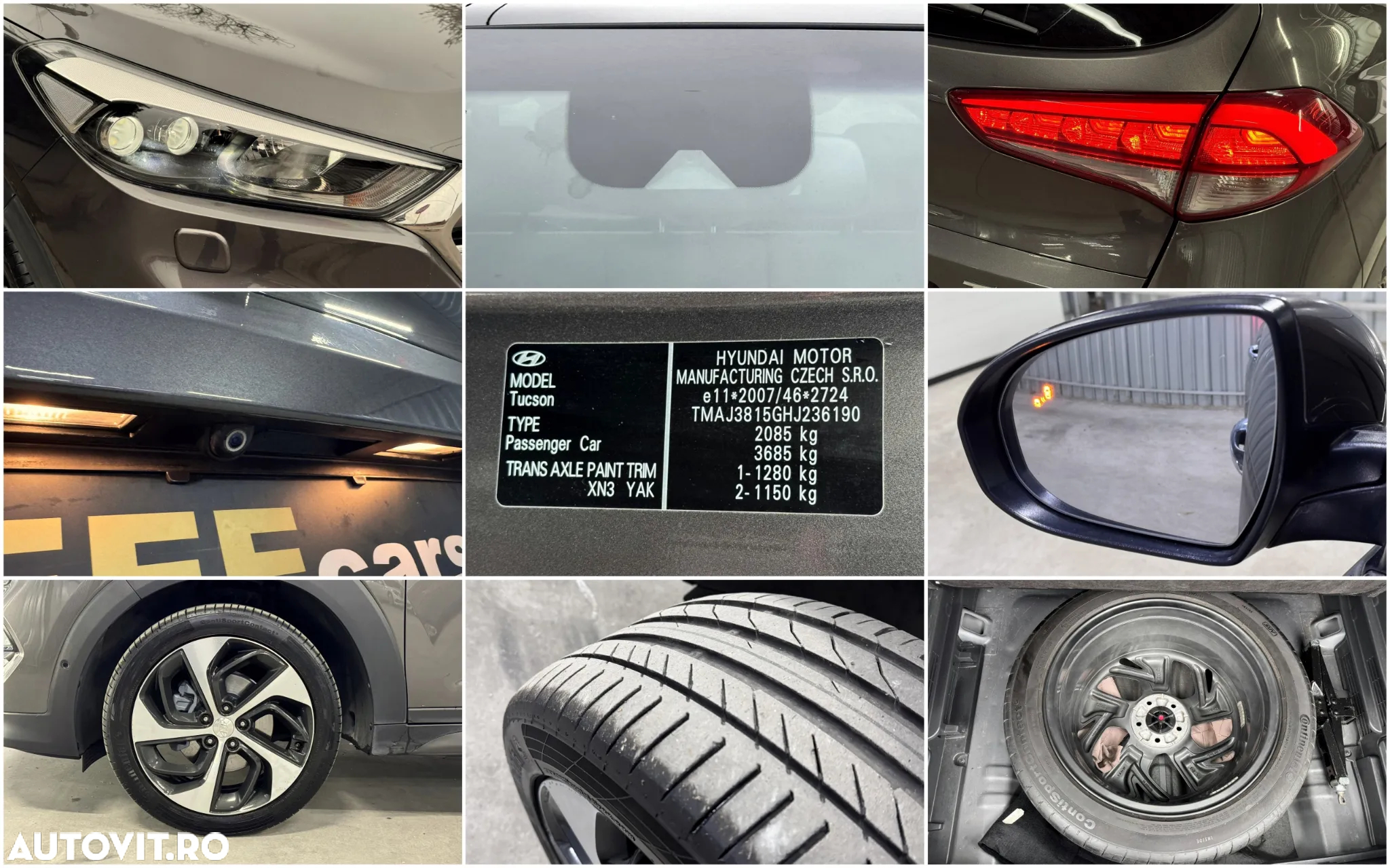 Hyundai Tucson blue 1.7 CRDi 2WD DCT Premium - 3