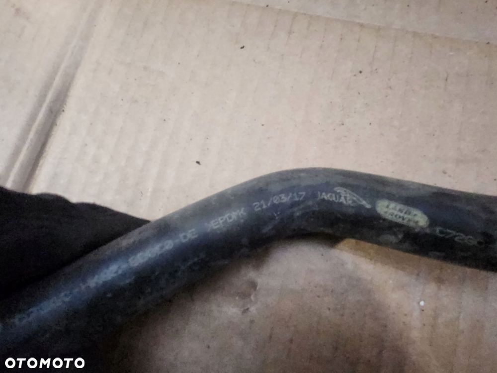 land rover range rover velar przewód / wąż chłodnicy hk838d050de - 3