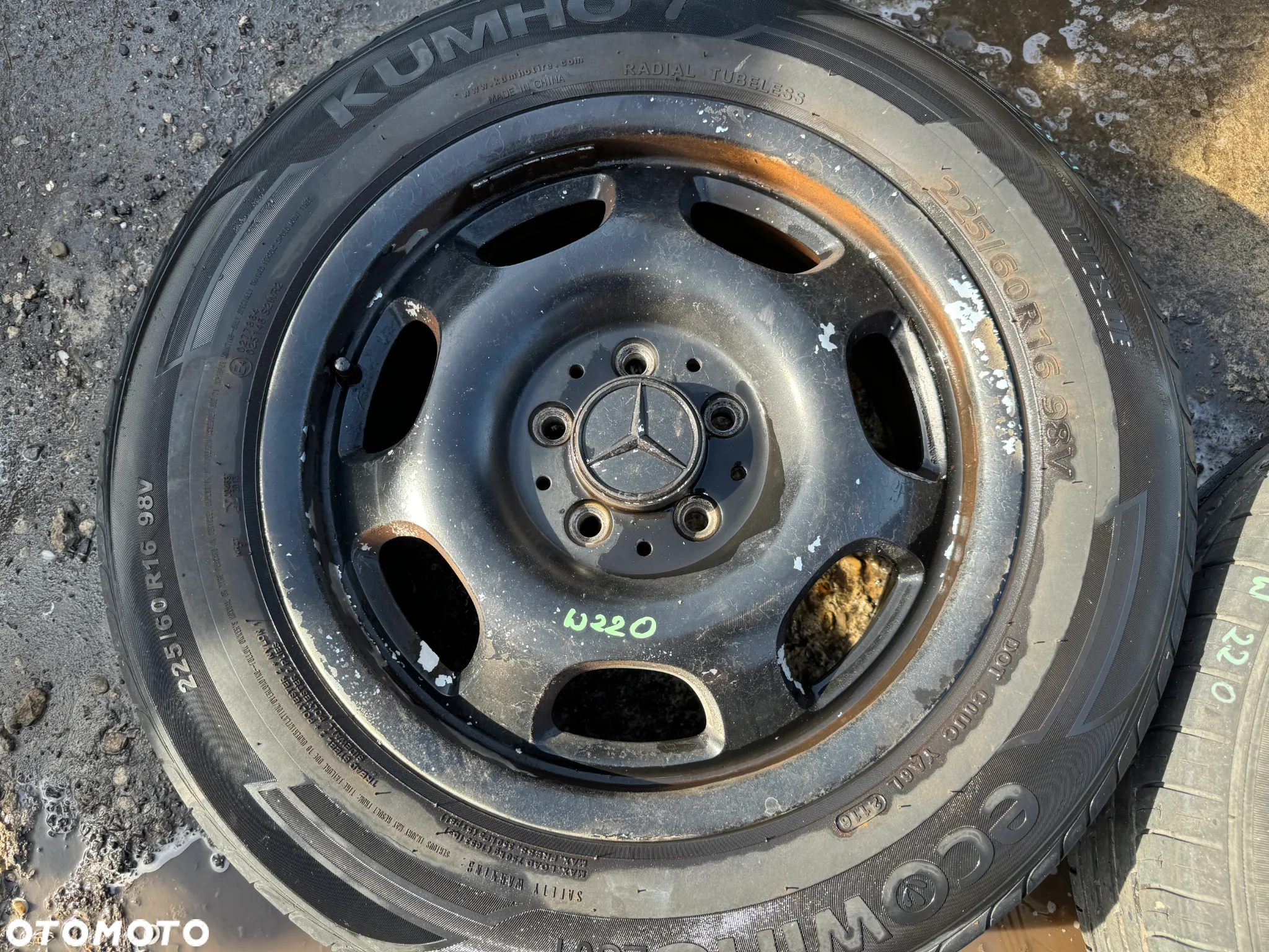 Koła felgi felga 16' Mercedes S klasa W220 5x112 7,5Jx16 ET46 OE - 2