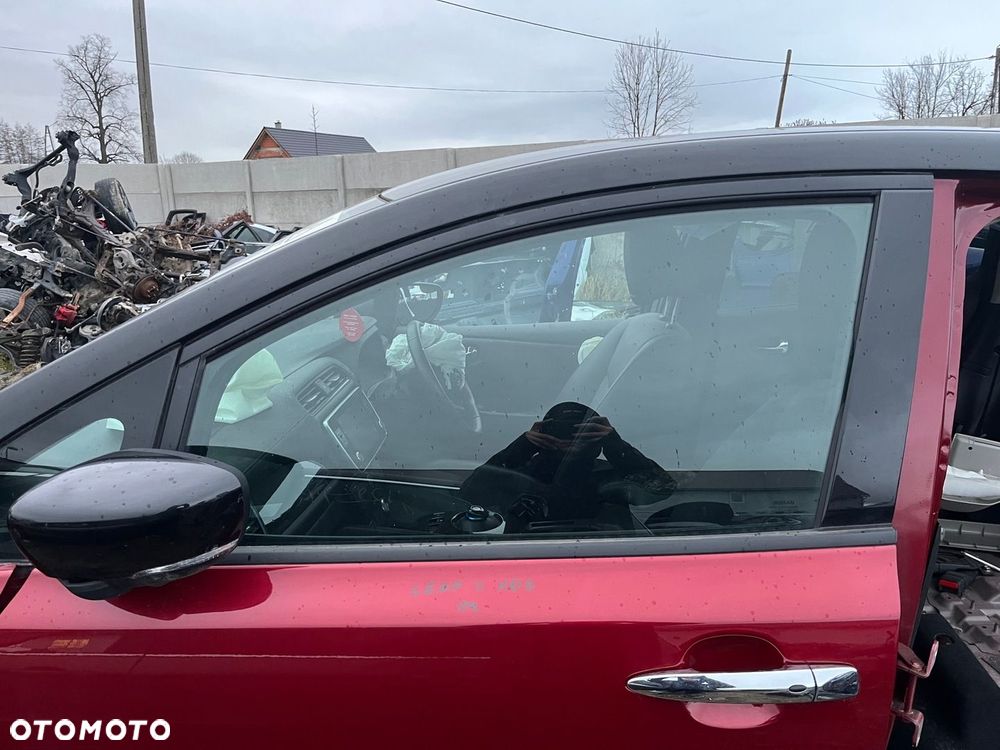 SZYBA DRZWI LEWY PRZÓD NISSAN LEAF ZE1 II 2 RÓŻNE ROCZNIKI - 1