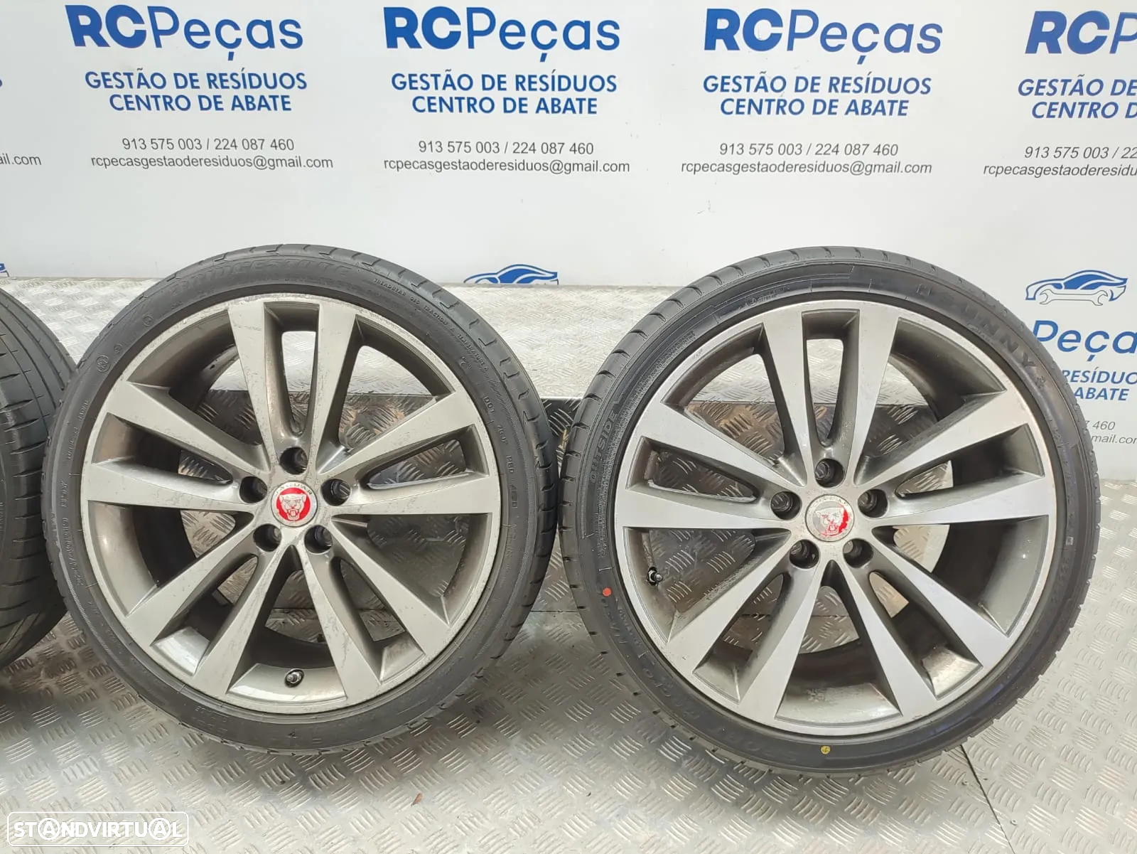 Conjunto Jantes 19 Jaguar XE X760 8,5J ET55 7,5J ET 44,5 5x108 - 5