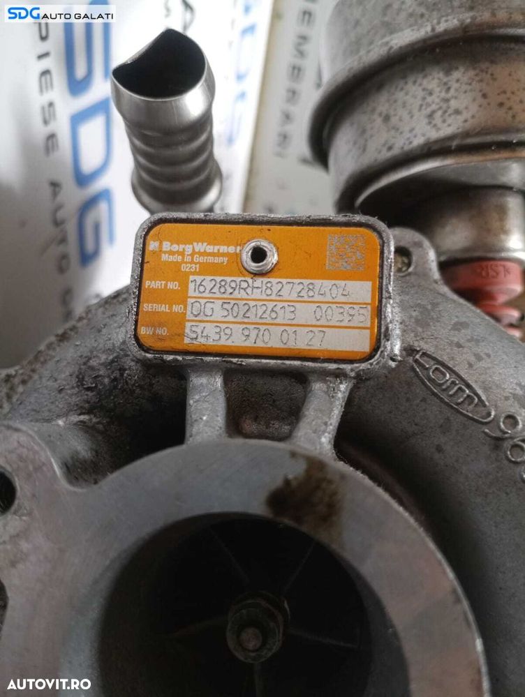 Turbo Turbina Turbosuflanta Renault Scenic 3 1.5 DCI 2009 - 2016 Cod 54399700127 54431014760 [M3949] - 4