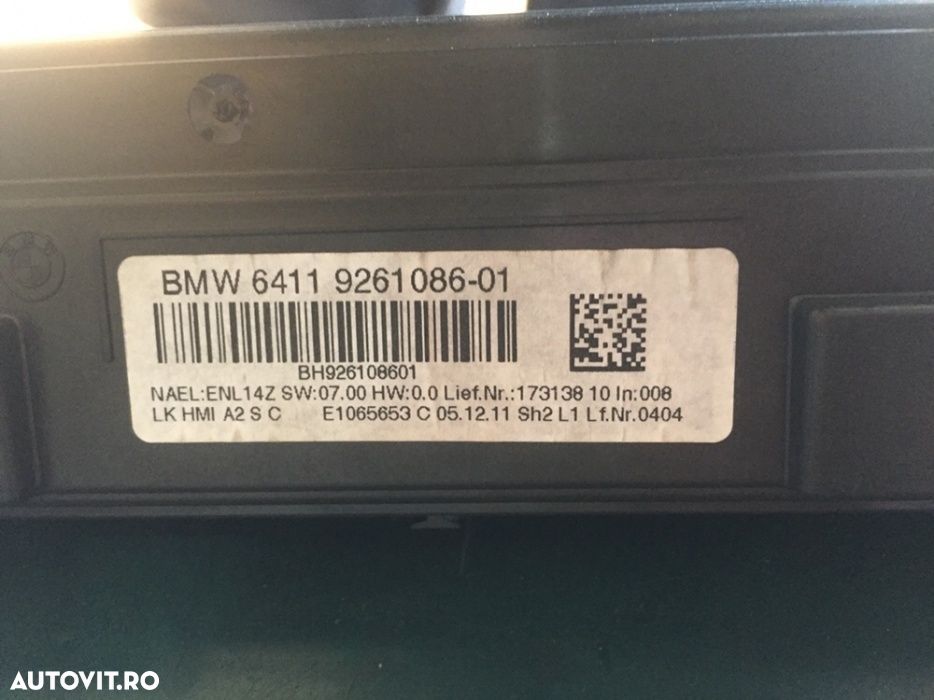 Panou clima Climatronic bmw f30/31 - 2