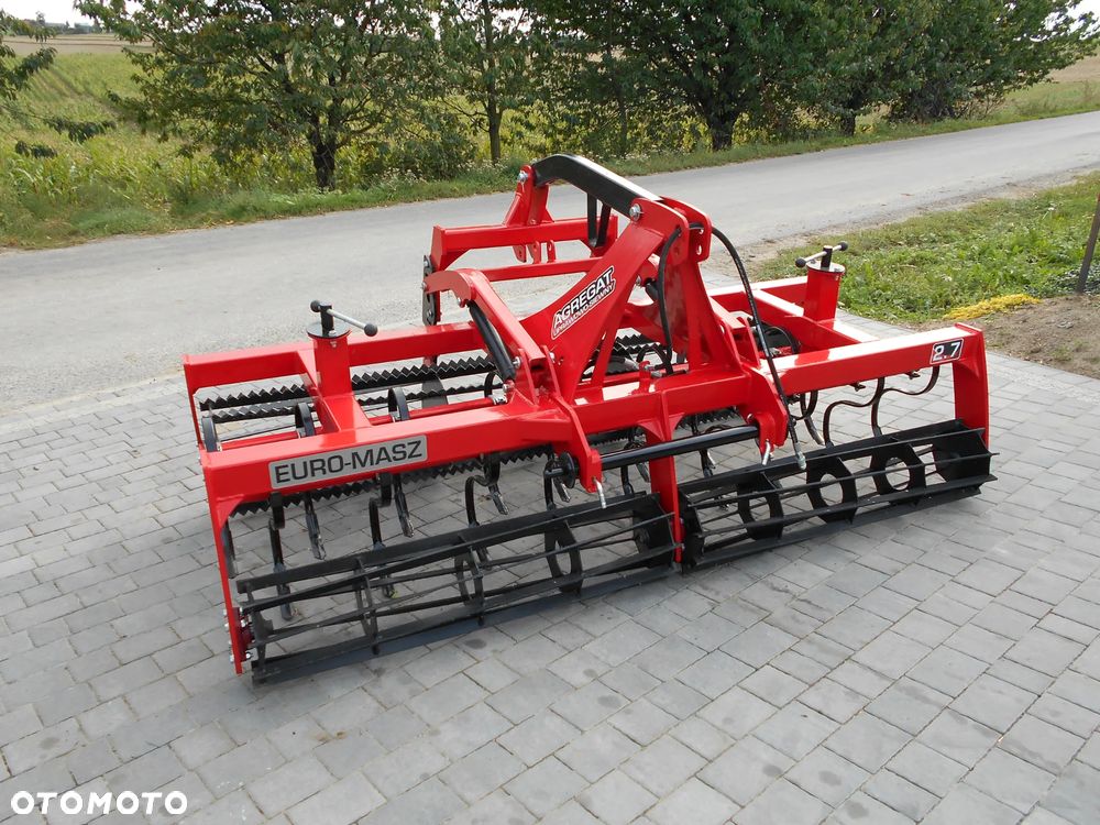 Agregat uprawowo-siewny 2,5/2,7/3m Kultywator z wałkiem / hydropak/ rura, struna, packer - 7