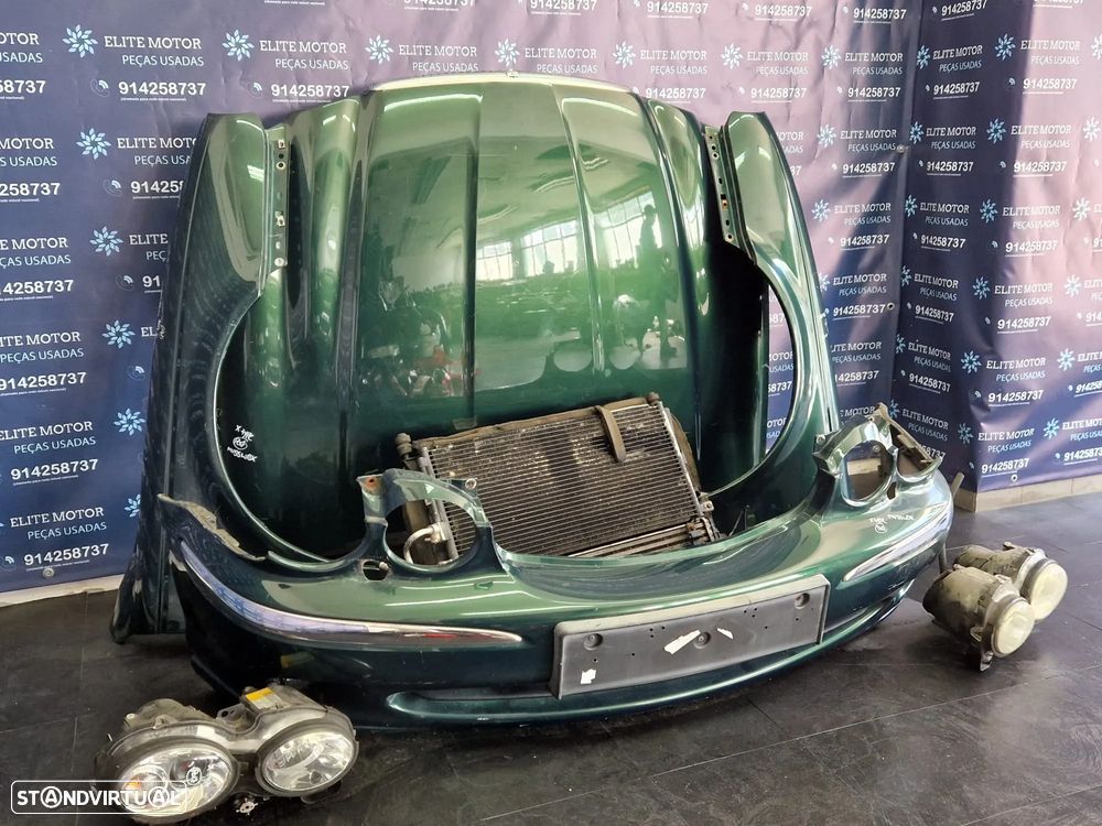 Frente completa usada JAGUAR X-TYPE XENON 2.2 xtype capot parachoques guardalamas oticas radiador