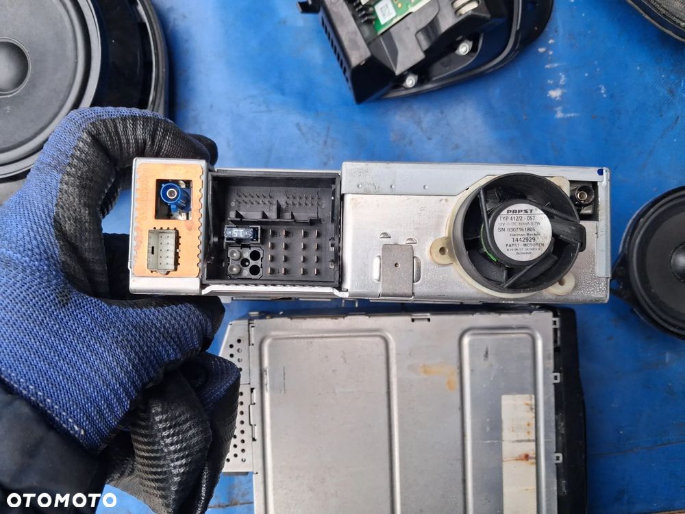 BMW E60 E61 E90 E87 Zestaw Radio LCI M-ASK Harman Becker 65.12 6940032 Navi Nawigacja Zmieniarka CD Alpine 65126938975 Ekran wyświetlacz LID MID 6582 6945661 Głośnik głośniki 6923174 Subwoofer 6929100 KOMPLETNY ZESTAW - 8