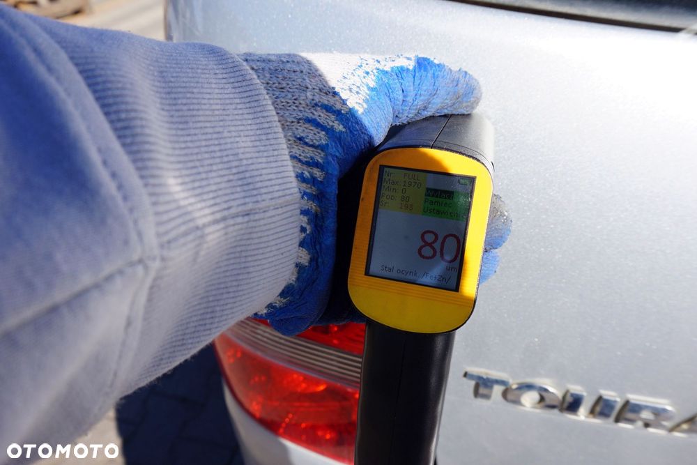 KLAPA BAGAŻNIKA TYLNA TOURAN I 1T LA7W  SREBRNY VOLKSWAGEN 2003-2006 - 4