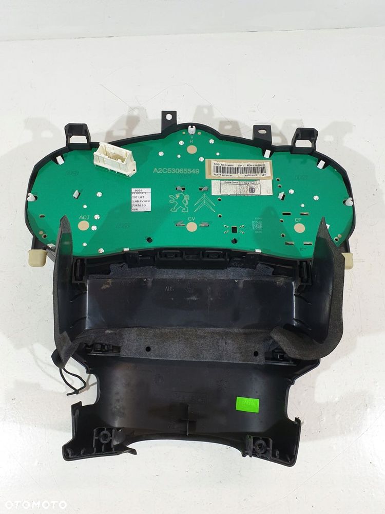 licznik zegary 9662904080 peugeot 207 lift eur 08r 1.4 1.6 b - 6