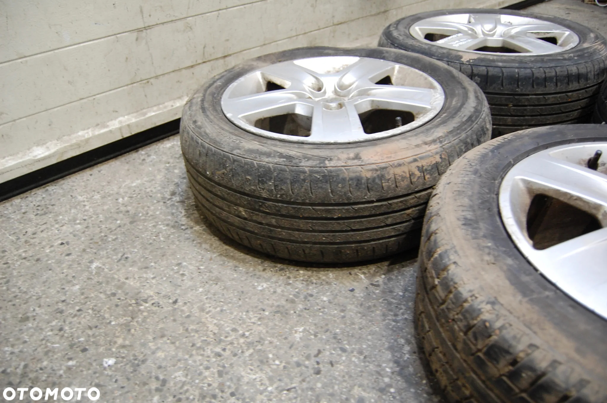 KOŁA FELGI ALUMINIOWE 8E0601025B 205/55R16 LATO 5X112 ET42 7J AUDI A4 B6 B7 SEAT SKODA - 6