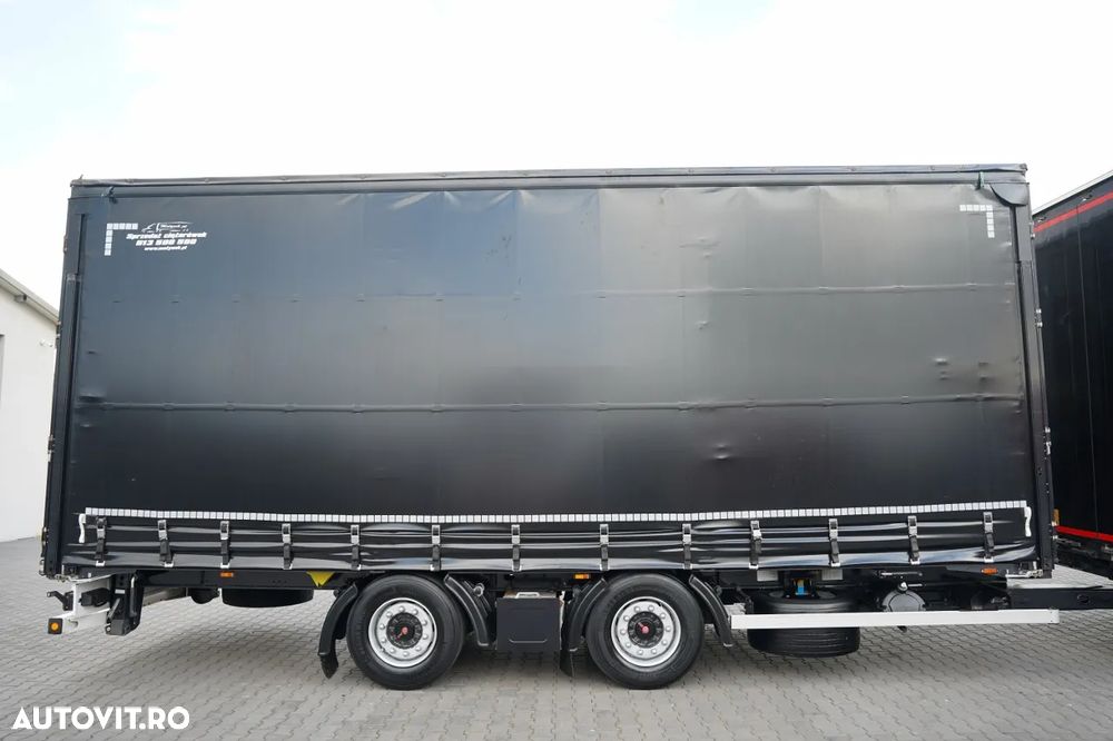 Volvo FH 460 / ANSAMBLU TANDEM / 120 m³ / ÎNCĂRCARE PRIN TRAVERSARE (DRIVE-THROUGH) / 6x2 / I-SAVE / CLIMATIZARE STAȚIONARĂ / AXĂ RIDICABILĂ / PLAFON RIDICABIL / - 18