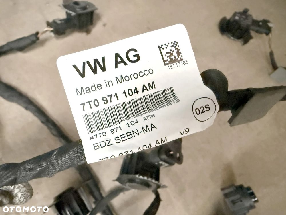 Wiązka PDC VW Transporter T7, Tył - na 6 PDC, kompletna RADARY czujniki, 2021-> - 4