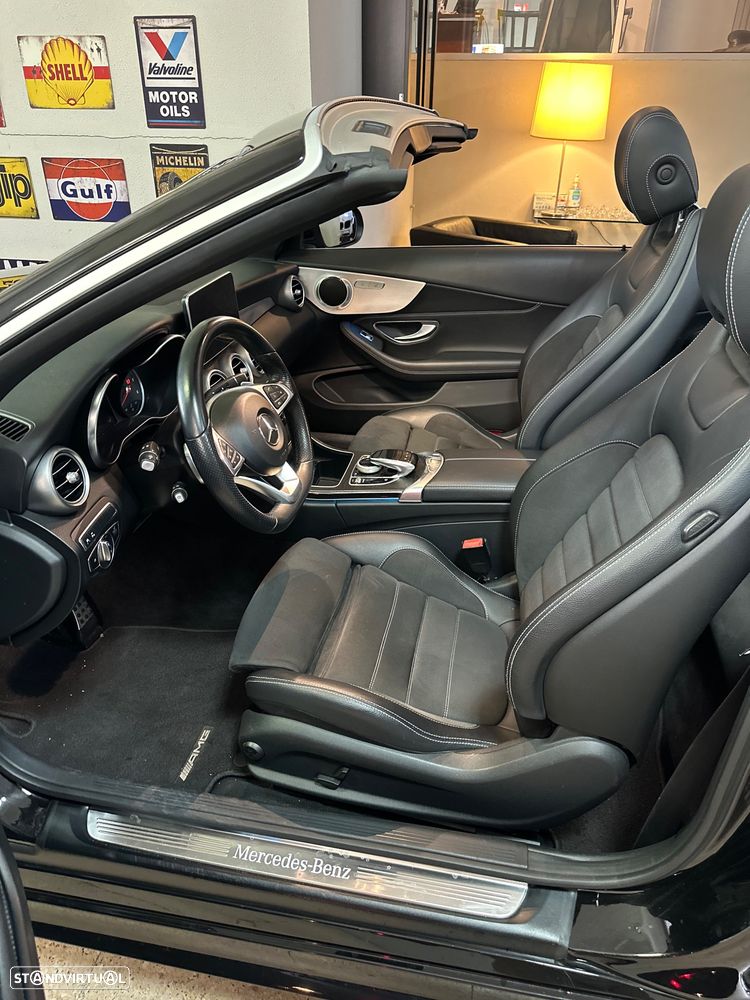 Mercedes-Benz C 220 d Cabrio 9G-Tronic AMG Line - 20
