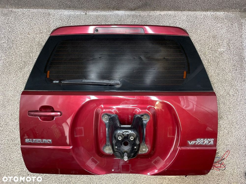 Klapa bagaznika szyba tyl ZY8 C13 Suzuki Grand Vitara 2 II 5 drzwi - 7