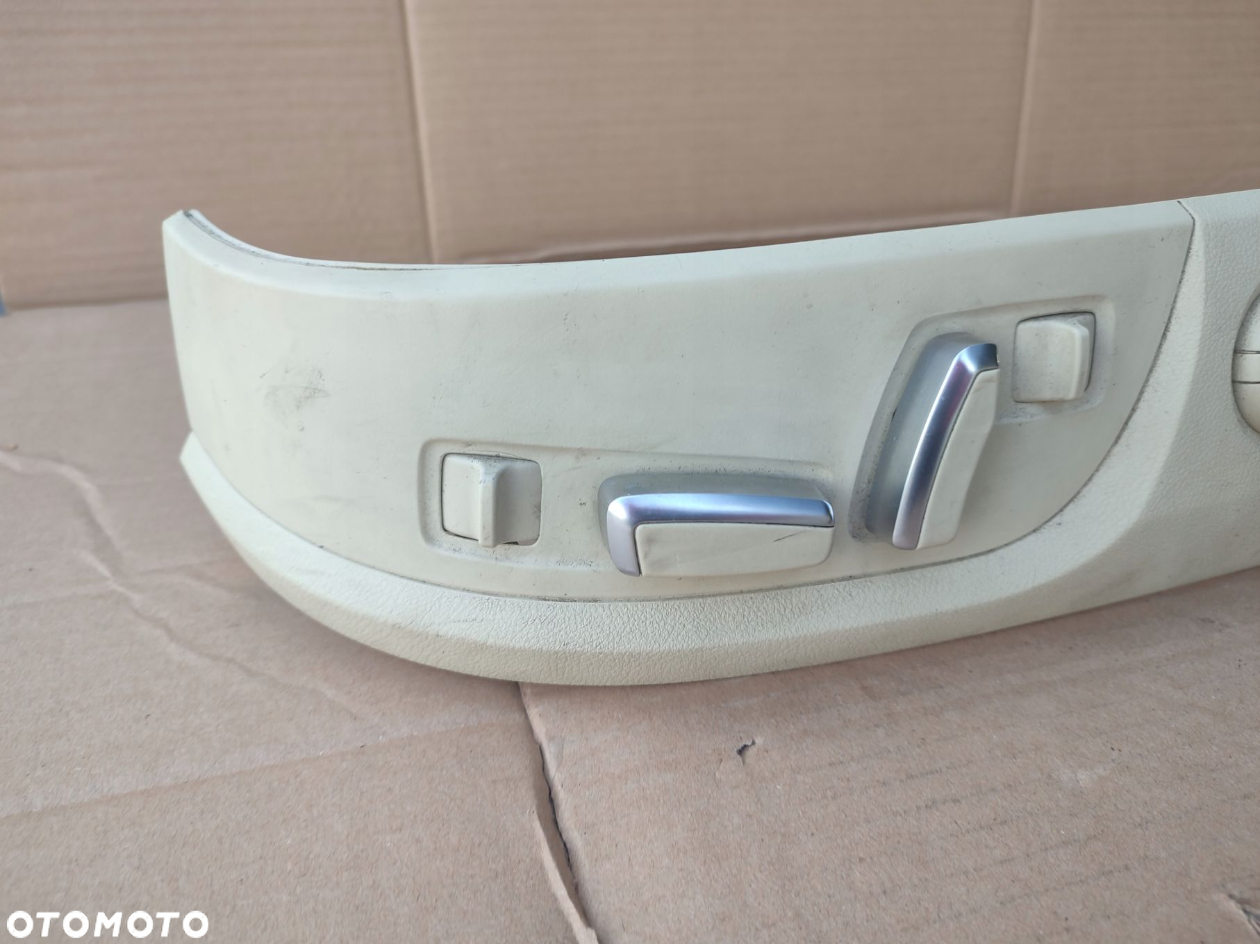 Panel regulacji fotela lewy KIEROWCY AUDI A8 D3 EUROPA ORYGINAŁ - 2