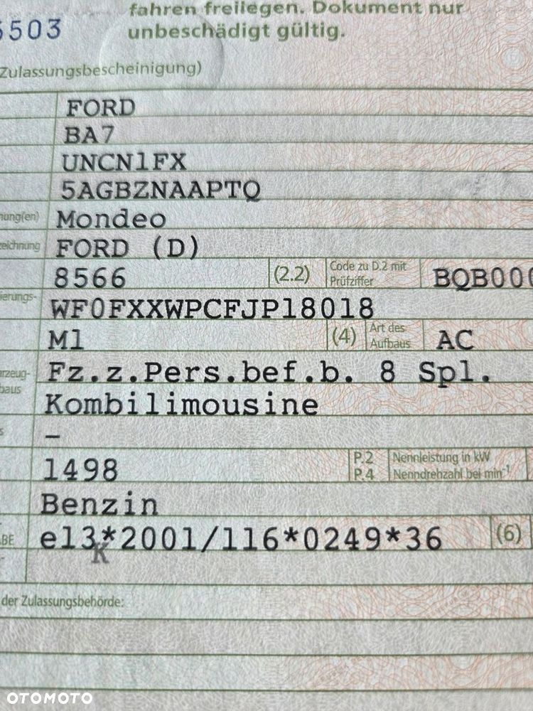 Ford Mondeo 1.5 EcoBoost STart-Stopp Business Edition - 36