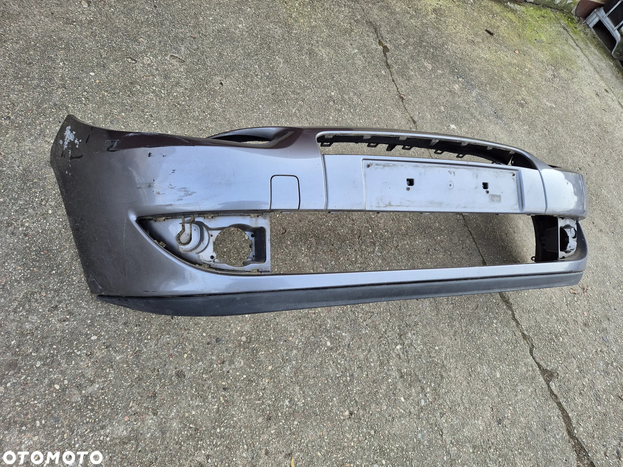 Renault Fluence 09-zderzak przedni spoiler hokej - 2