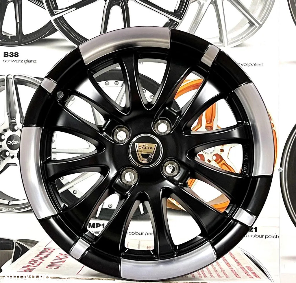 Jante Dacia Logan, Sandero, Stepway, Doker, Lodgy, 15 inch, noi - 5