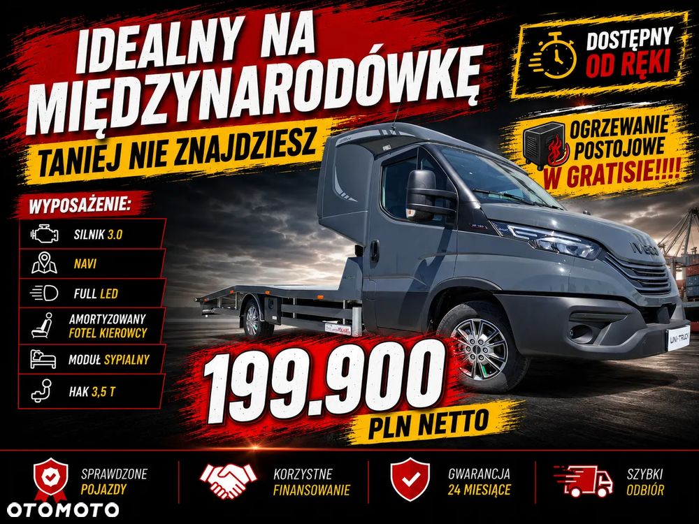 Iveco ODKRYJ TRANSPORT NA NOWO !!! AUTO OD RĘKI, MINIMUM FORMALNOŚCI - 2