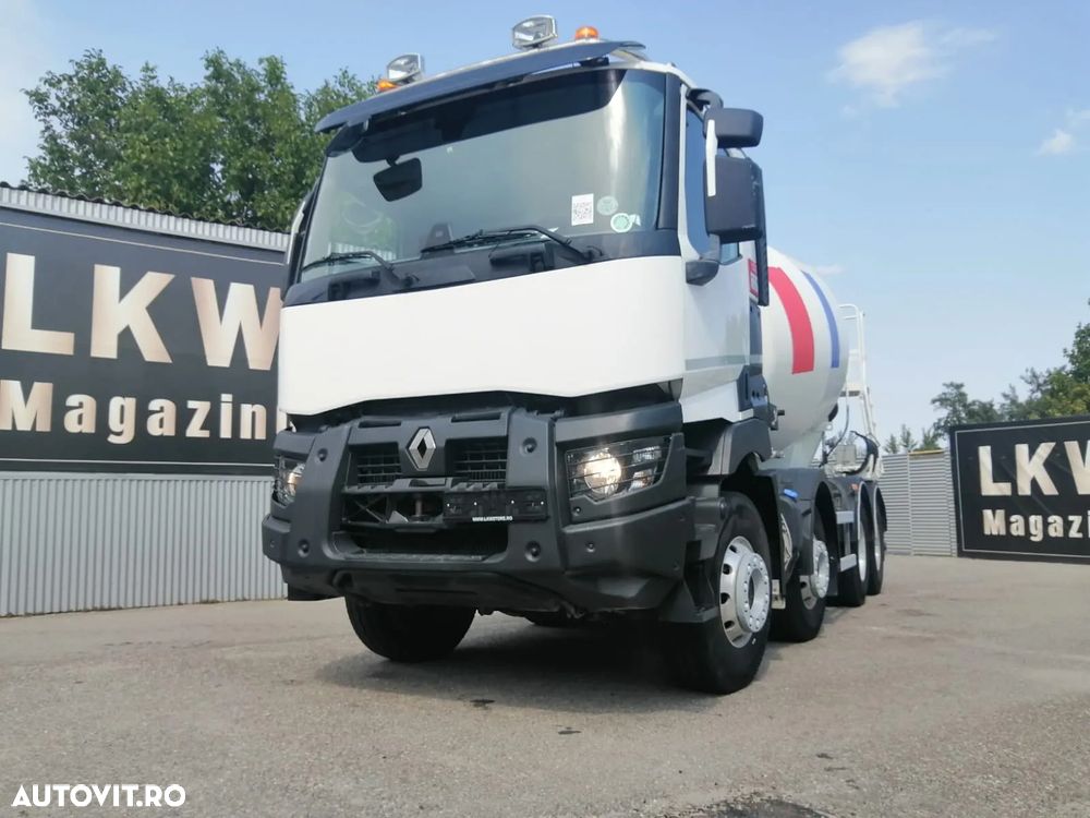 Renault C 430 8x4 Betoniera/Beton Mixer 9m3, TOP !!! - 7