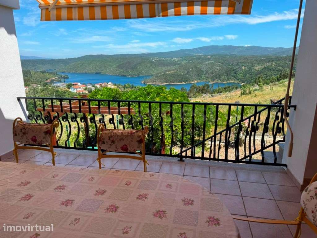 Moradia T10 renovada com vista para a Barragem do Cabril em Pedrogã... - Grande imagem: 3/60