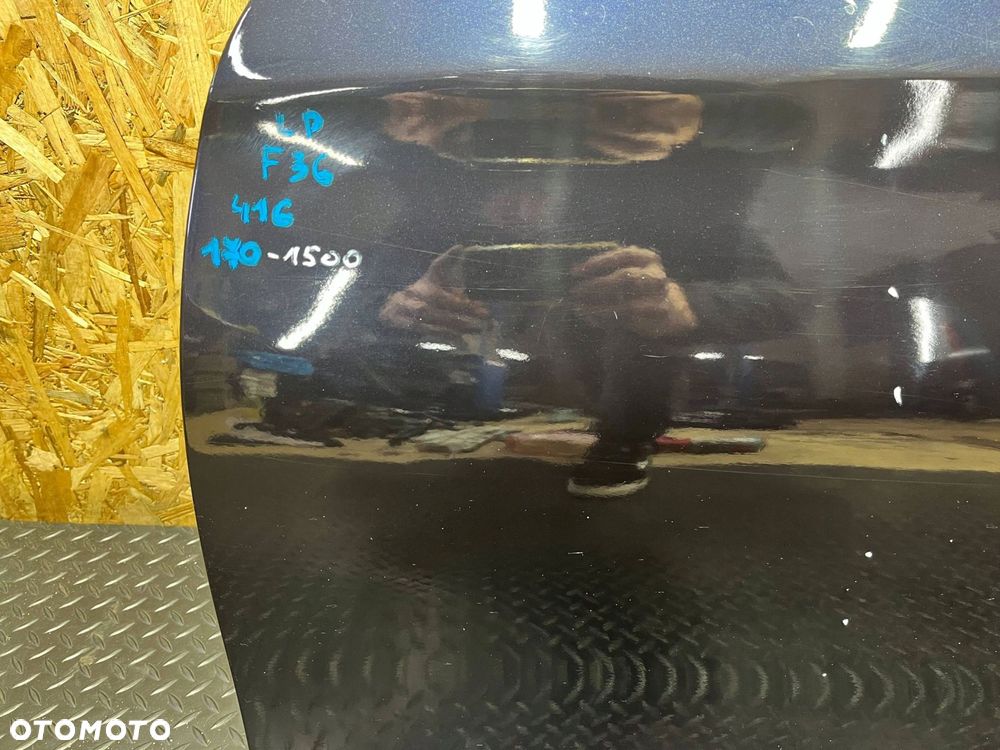 bmw 4 f36 gran coupe 2016 przód strona lewa drzwi przednie 416 carbonschwar - 5