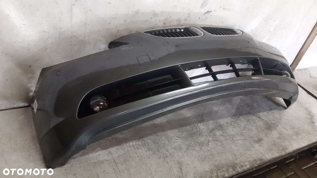 ^ ZDERZAK PRZÓD PRZEDNI DO BMW SERII 5 E60/E61 PDC HALOGENY SPRYSKI XENON SPACEGRAU SZARY - 4