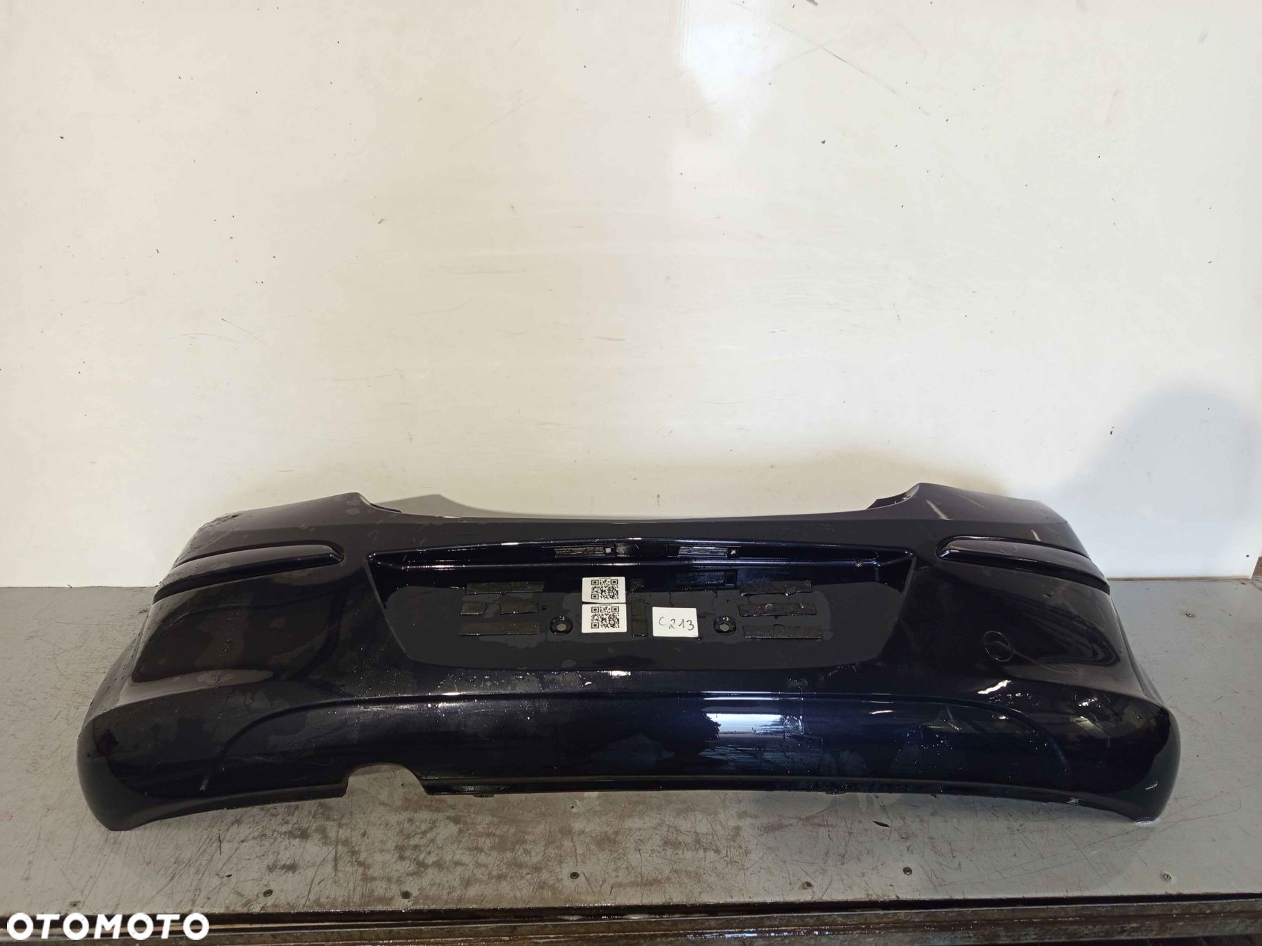 ^ ZDERZAK TYŁ TYLNY OPEL CORSA D Z20R CZARNY - 1