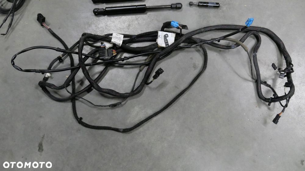 bmw f33 cabrio zestaw siłowniki mechanizm hydraulika dachu przewody wiązka - 2