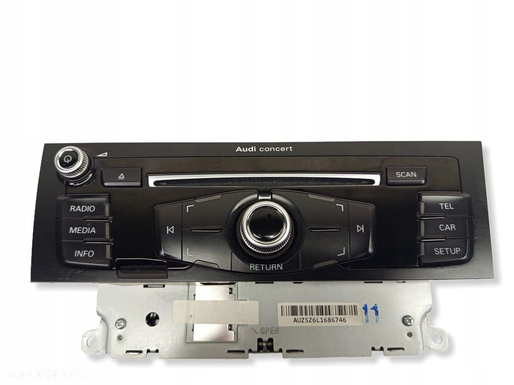 Stacja Radio Radioodtwarzacz Audi A5 8T A4 B8 8R2035186 - 2