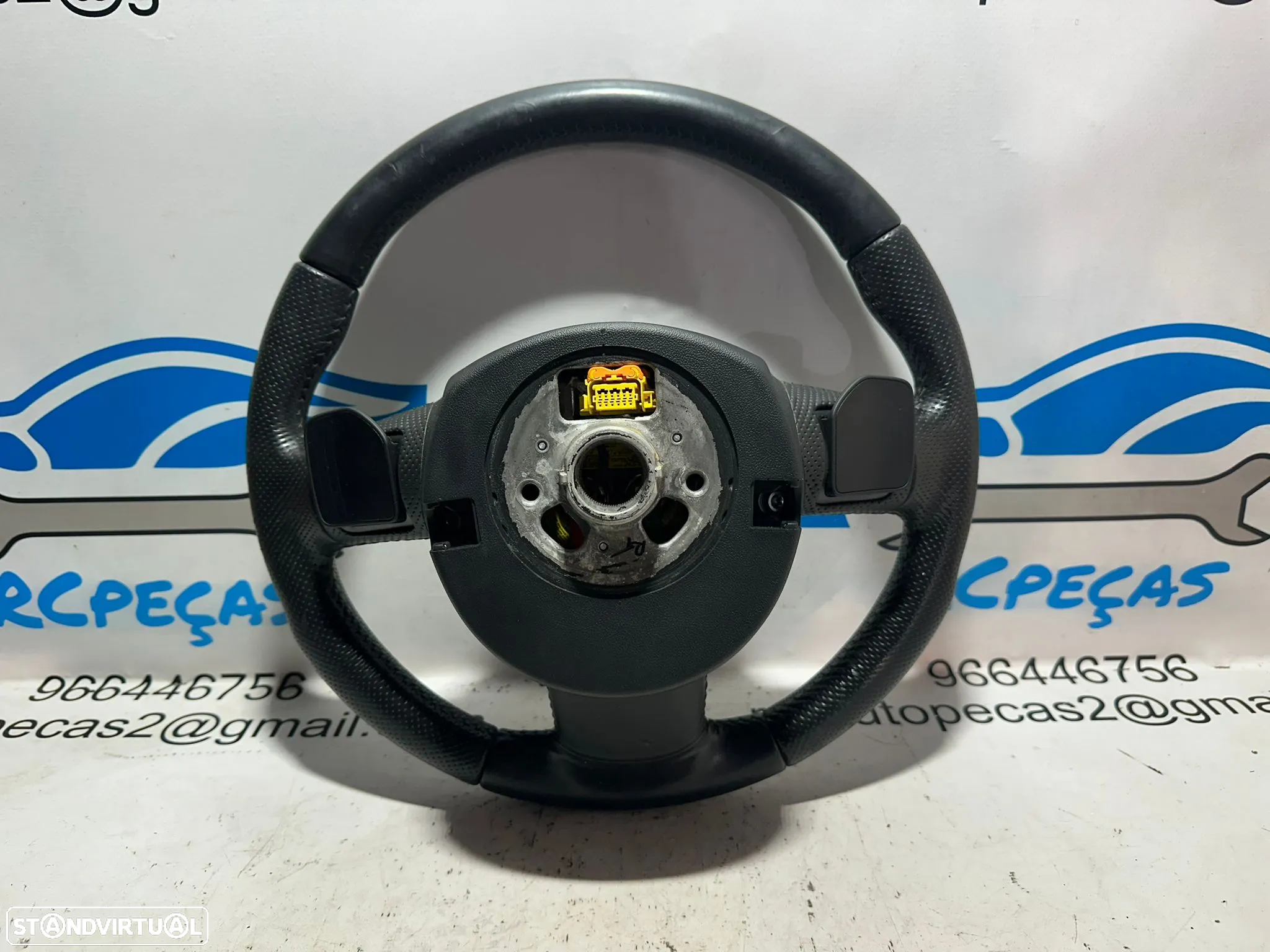 Volante Airbag Multifunções Botões Patilhas Original Audi A3 8P DSG 8R0419091GTNA 2008 - 2012 - 5